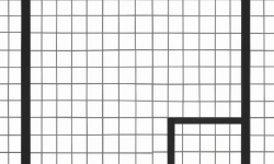 Calcolare l'area e i metri quadrati di un quadrato, stile arte tradizionale giapponese