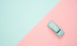 classic blue coupe die cast model